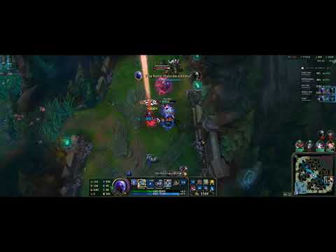 RYZE QUATRO KILL HACK??? 英雄联盟 300 CS 30 MIN HACK??? 闪光灯传送Doinb播放器 ryze  器 | 英雄联盟