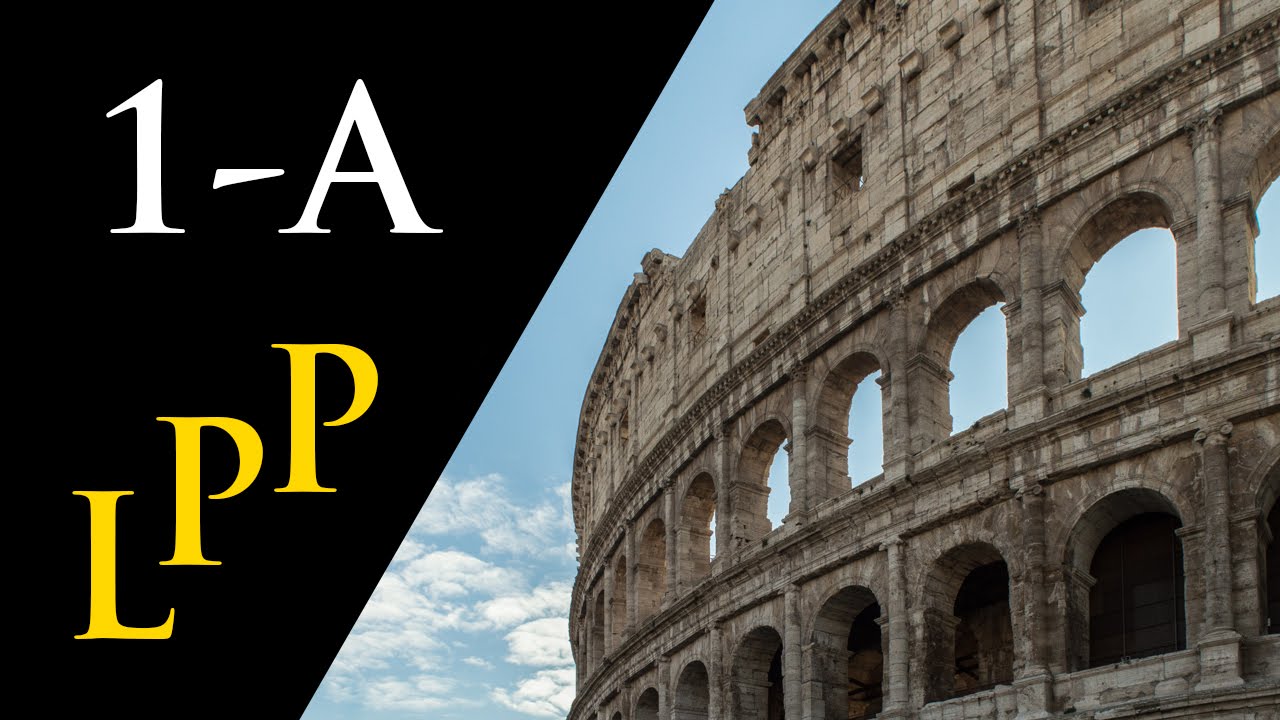 LATIM PARA PRINCIPIANTES, 1-A: AS PRONÚNCIAS DO LATIM