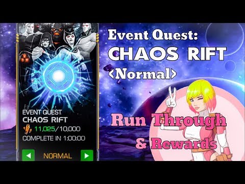 Chaos Rift Tier 2 (Normal) : 1st Run Through + Rewards - MCOC