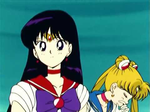 Sailor moon 45 English dub sailor Mars Vs DD Girl death die