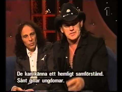Dio (+Lemmy, Joey DeMaio): Interview (Monsters of the Millenium Tour)