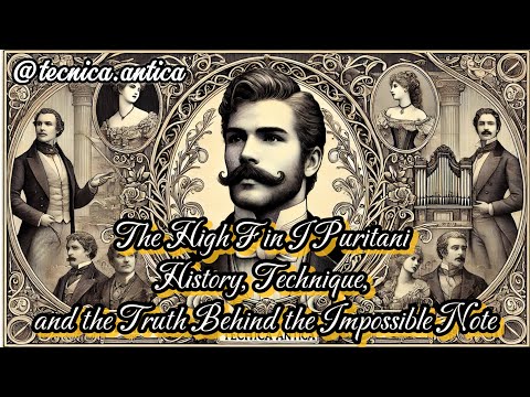 ⚔️ The High F in I Puritani EXPLAINED!Rubini, Bellini,Voce Faringea &Modern Tenors! 🎯( ITA/ESP Sub)