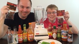 Blender of Death (Ghost & Scorpion Peppers, extract, hot sauces) : Crude Brothers