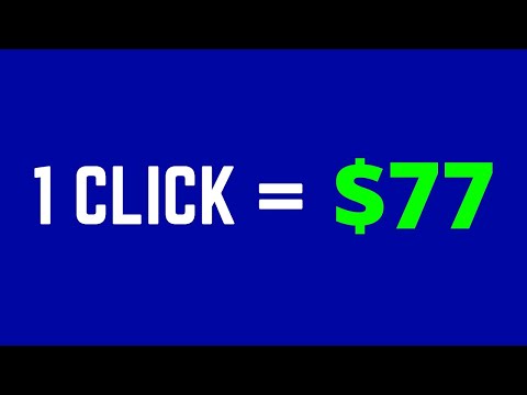 Earn $77 Per Click 🤑 Using This Secret Online Trick!