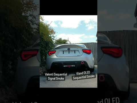 valenti lights VS Vland oled             #shorts #short #taillights #gt86 #carmodification