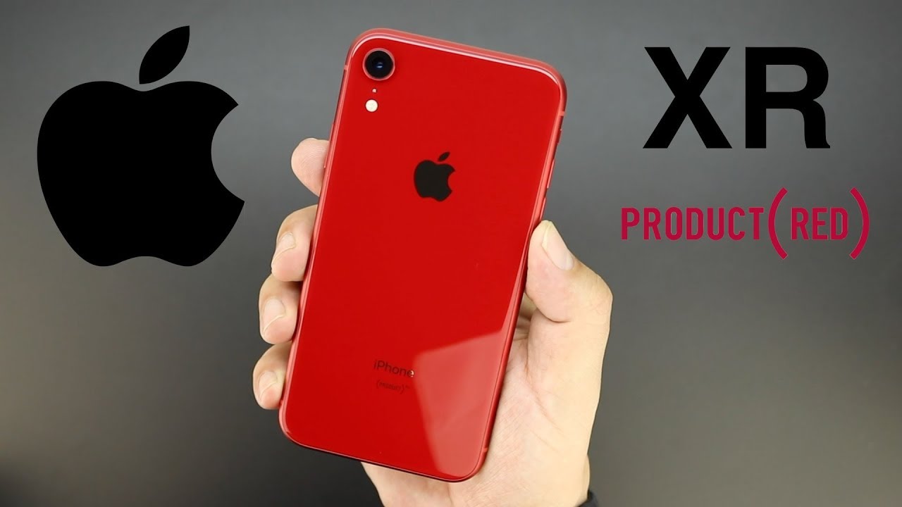 Apple iPhone XR Unboxing & First Impressions! (PRODUCT RED)