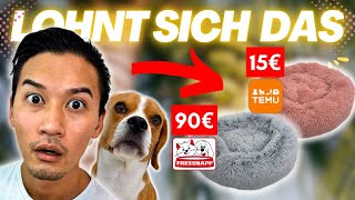 Lohnt sich das? TEUER vs GÜNSTIG | Nummer 1 HUNDEBETT Test.