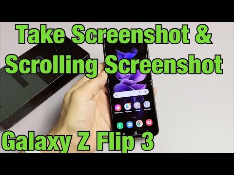 Galaxy Z Flip 3 How to Insert SIM Card Check Mobile Settings