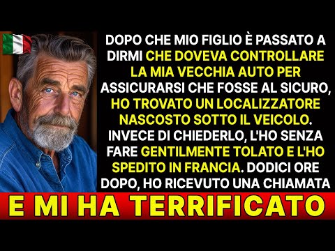 Ho trovato un tracker sotto l’auto: l’ho mandato in Francia, poi ho ricevuto una chiamata terribile.