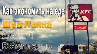 preview picture of video 'Как экономить на еде? Шри-Ланка. Часть 1. Вступление'