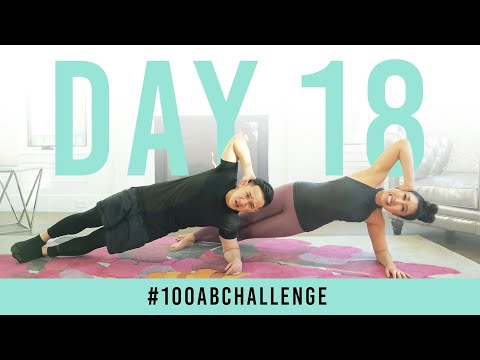 Day 18: 100 Side Plank Rotations! | #100AbChallenge w/ Jason Chen