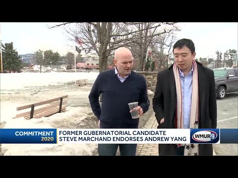 Former Democratic gubernatorial candidate Steve Marchand endorses Andrew Yang