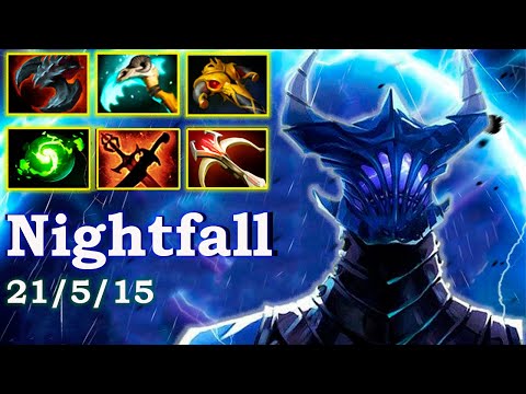 EPIC COMEBACK - BATTLE OF IMBA - Nightfall Razor vs Nine Leshrac 11k mmr average #dota2 #nightfall