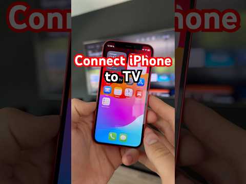 How to Connect iPhone to TV!