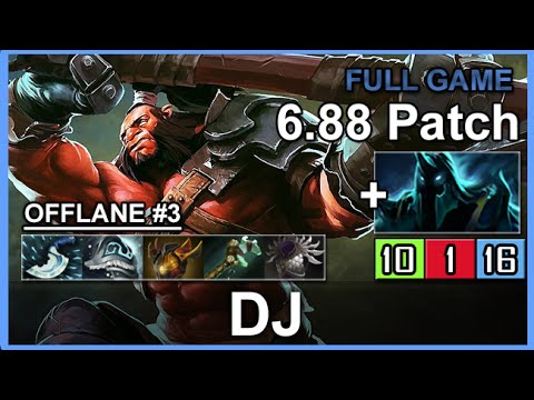 Dj Axe 6.88 | + Abaddon easy Offlane ! |  Full Game