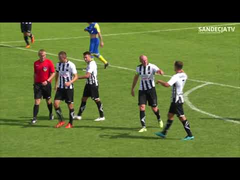 Sandecja - FK Ahrobiznes Wołoczyska 2-0 (1-0), sparing