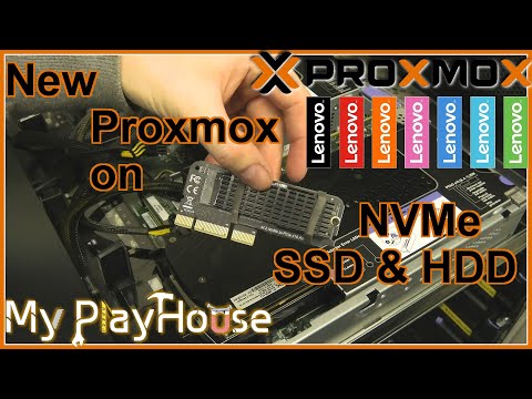 NEW Proxmox on x3650 M5 with NVMe, SSD & HDD - 1008