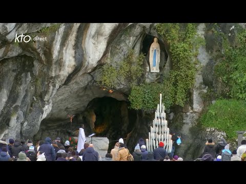 Chapelet du 2 décembre 2023 à Lourdes