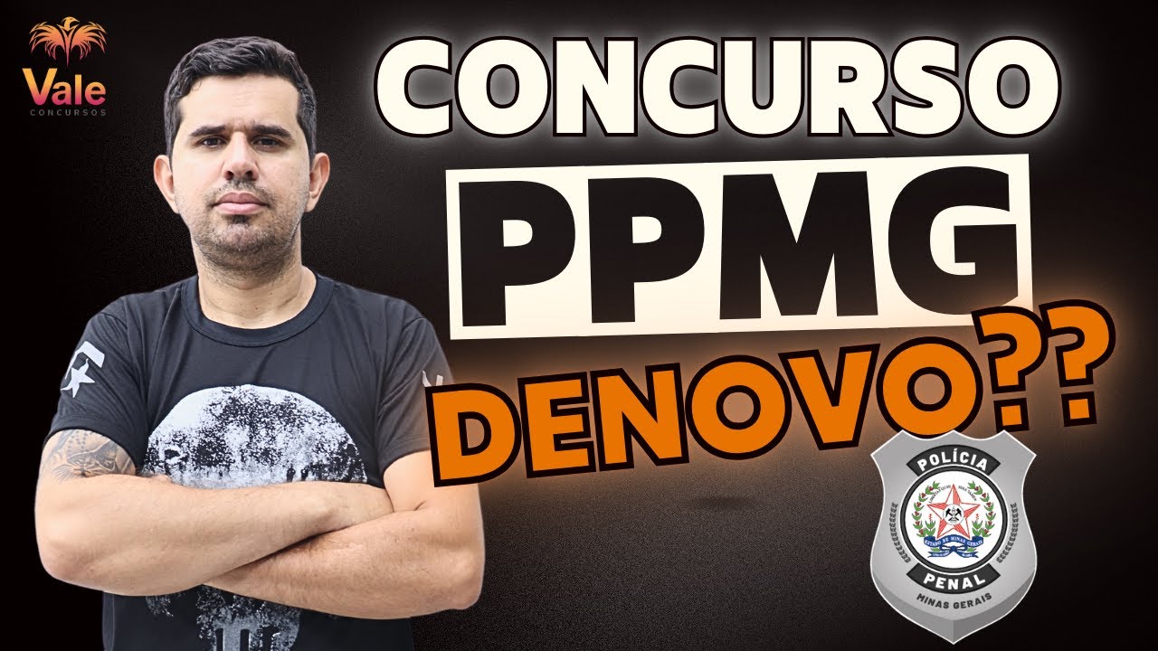 FIM DO CONTRATO NA PPMG! Novo Concurso?