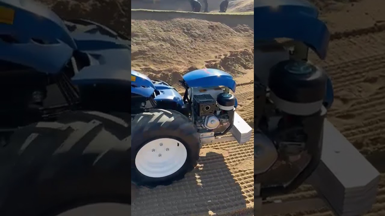The New Self-Propelled Bunker Cleaning Machine
