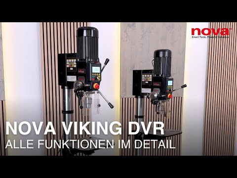 The affordable direct-drive pillar drill - TEKNATOOL NOVA VIKING DVR