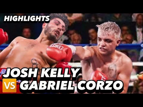 JOSH KELLY VS GABRIEL CORZO HIGHLIGHTS / BOXING FIGHTS HIGHLIGHTS