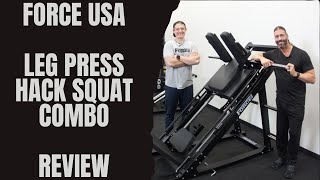 Force USA Ultimate 45 Degree Leg Press Hack Squat Combo Review- Updated Model for 2023