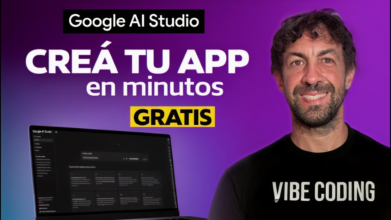 Google AI Studio: Tutorial FÁCIL y GRATIS para crear tus apps o sitios web sin saber programar