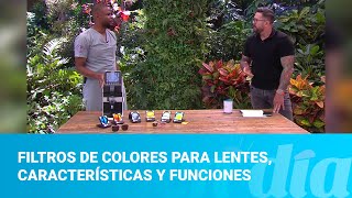 Filtros de colores para lentes, características y funciones