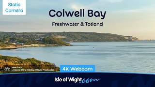 🔴 Colwell Bay | Static Camera | Totland Bay | Isle of Wight Webcams UK live webcam