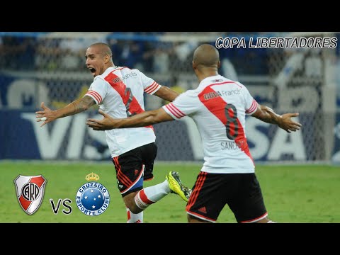 Cruzeiro 0 vs. River 3 - Libertadores 2015 - 4tos. de Final (Vuelta) - Goles
