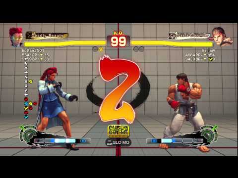 kottan2501 [C. Viper] vs. ke_law [Ryu] | PS3 SSF4 Arcade Edition