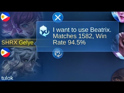 FIRST PICK BEATRIX ON RANK GAME THEY TRUST ME