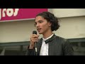 Antiracisme-protest live bij Omroep Flevoland