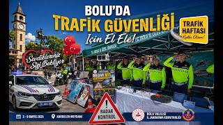 Boluda Trafik Haftası Çeşitli Etkinliklerle Kutlandı