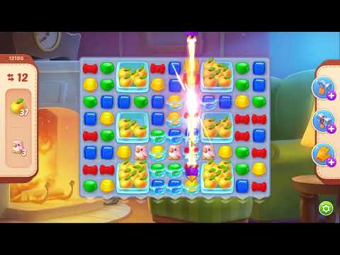 Homescapes Level 12186 No Boosters Gameplay #Bubunka