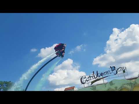 Flyboard show caribbean 2018.08.11 , 캐리비안베이 플라이보드쇼