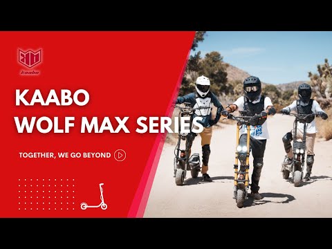 Introducing the All-New Kaabo Wolf MAX Series | Next-Level Riding🔥