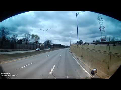 Final part-Mass Pike westbound through Newton MA
