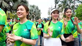 NHỮNG KHOẢNH KHẮC ĐÁNG NHỚ TRONG CHƯƠNG TRÌNH ĐI BỘ ĐỒNG HÀNH NÂNG CAO NHẬN THỨC VỀ ĐỘT QUỴ