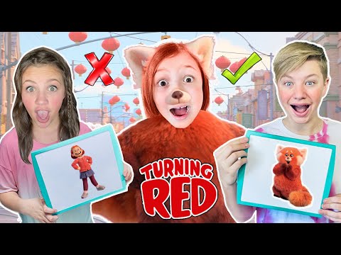 WHO Knows TURNING RED Better? Disney Movie Challenge Parody by KJAR Crew!