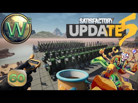 Satisfactory Update 5, Episode 60 - Let's Play, Stream