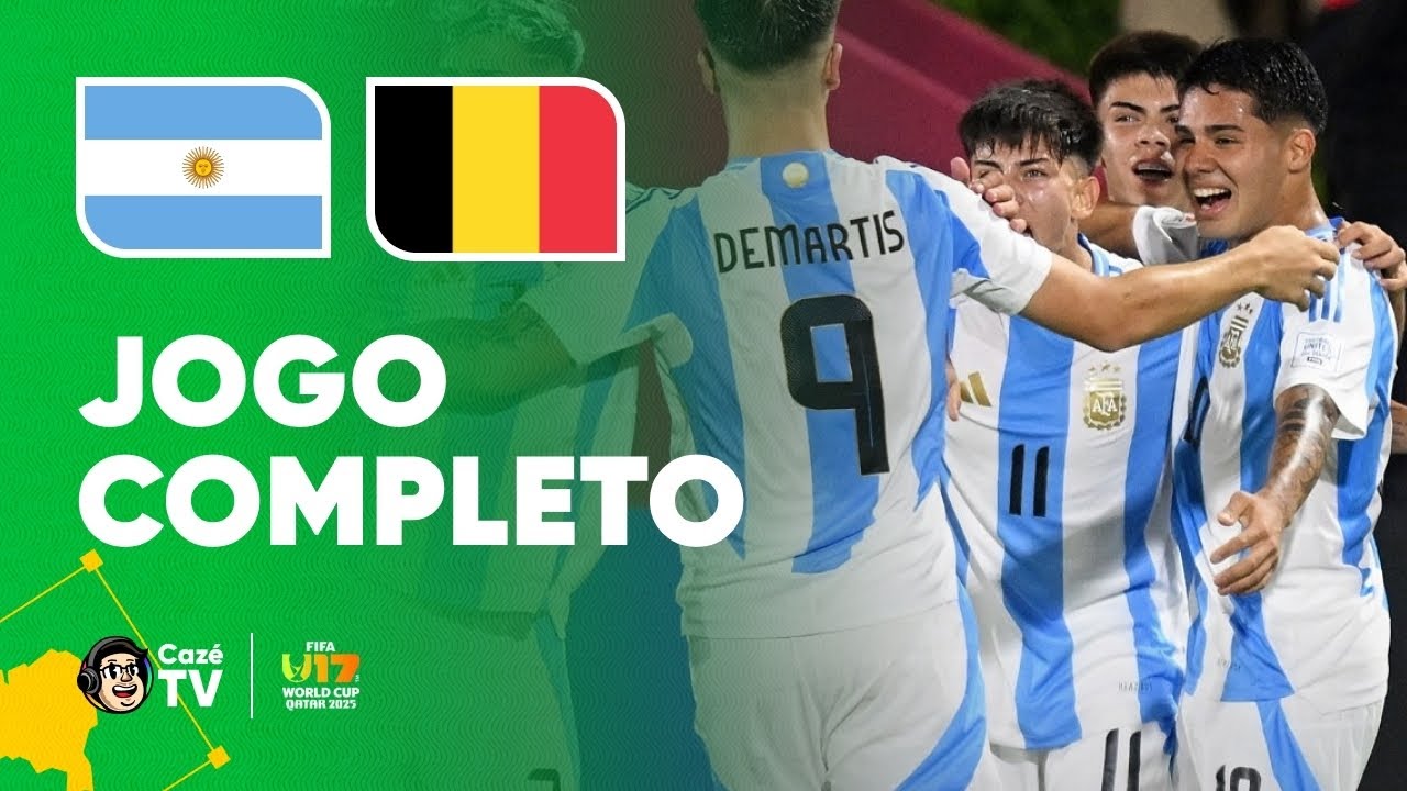 JOGO COMPLETO: ARGENTINA X BÉLGICA | COPA DO MUNDO SUB-17 FIFA™ 2025 | FASE DE GRUPOS | 1ª RODADA