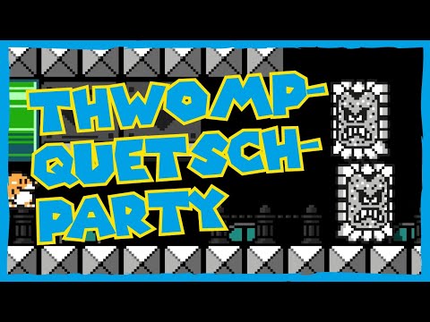 865+ | THWOMP-Quetsch-Party | 10K Mario Maker Endless Challenge