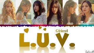 GFRIEND(여자친구) – &#39;L.U.V&#39; (기적을 넘어) Lyrics [Color coded Han-Rom-Eng]