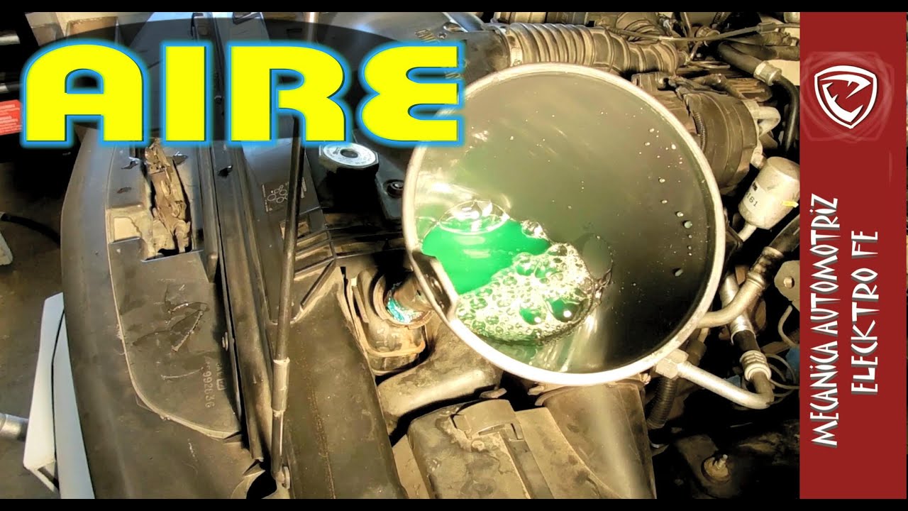 Tips para sacar el AIRE en el sistema de enfriamiento del motor