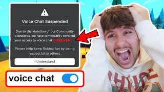 Download lagu THIS IS THE MOST IVE EVER BEEN BANNED FROM ROBLOX VOICE CHAT 😭 mp3 Download lagu THIS IS THE MOST IVE EVER BEEN BANNED FROM ROBLOX VOICE CHAT 😭 mp3