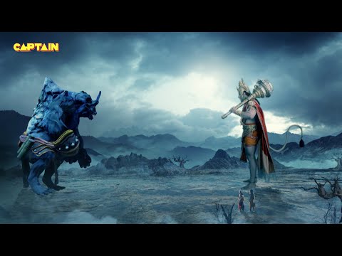 हनुमान जी और रक्षा स्तंभासुर के बीच हुआ युद्ध || Mahabali Hanuman EP 454