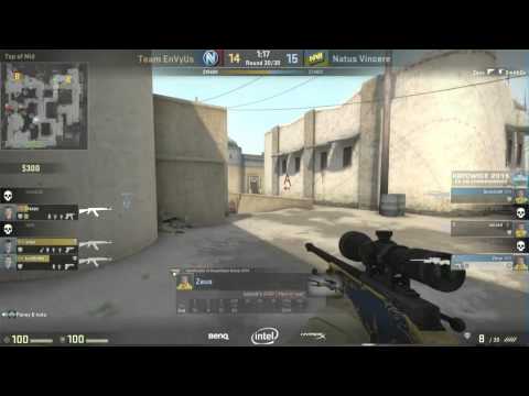 ESL ONE - Navi VS Envyus - Deciding 30th round