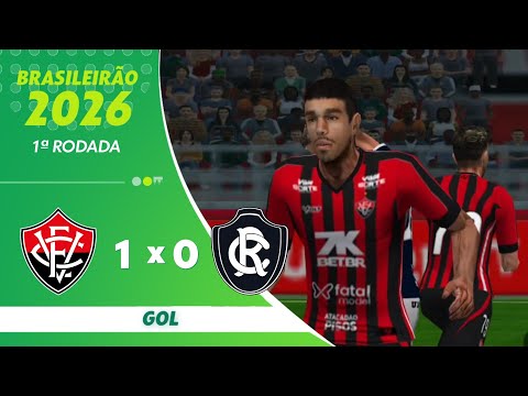 Vitoria 1x0 Remo | Gol da Partida | Brasileirão Série A | 1ªRodada